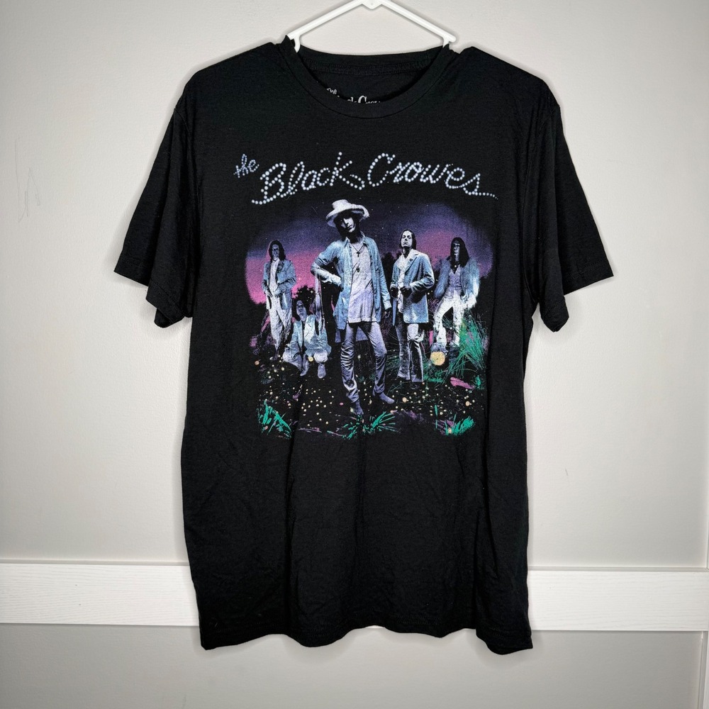 The Black Crowes Graphic T-Shirt Women Large Black 2023 Band Concert Tee